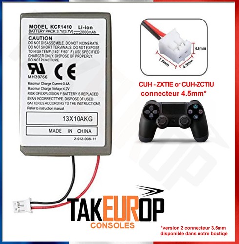 2000mah batterie rechargeable - 2000mah,