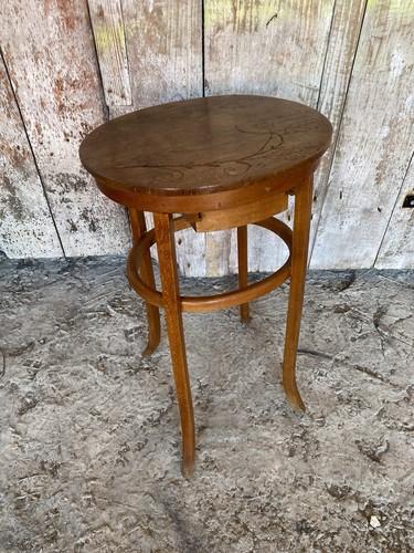 Chevet ancien table nuit bois - table,