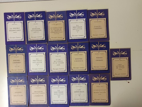 Lot classiques larousse - de, 16