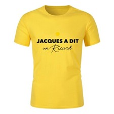 T shirt Ricard apéro manche courte jacques a dit couleur et taille au choix 