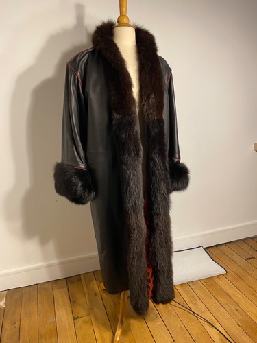 Long manteau yves saint - long,