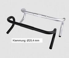 Ergo Alu Guidon De Course 420Mm 25,4Mm Noir Argent 302G