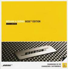 Catalogue brochure publicite prospectus RENAULT MEGANE 3 BOSE EDITION (03/2011)