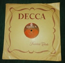FRANCE AUBERT, soprano : La fille du pecheur 10" 78T Shellac DECCA AF 147