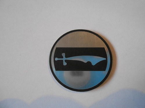 Badge voiture rond reliant - voiture,