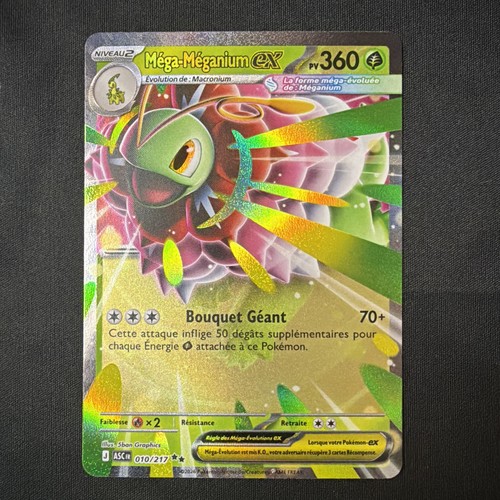 Carte pokémon méga méganium - pokémon, méga-méganium
