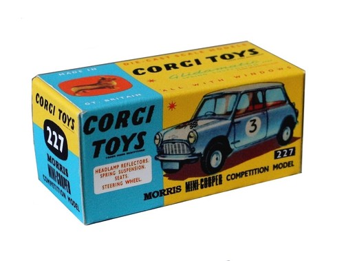Corgi toys boîte box - , repro