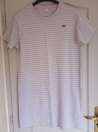 Robe shirt levi rayée - robe, t-shirt