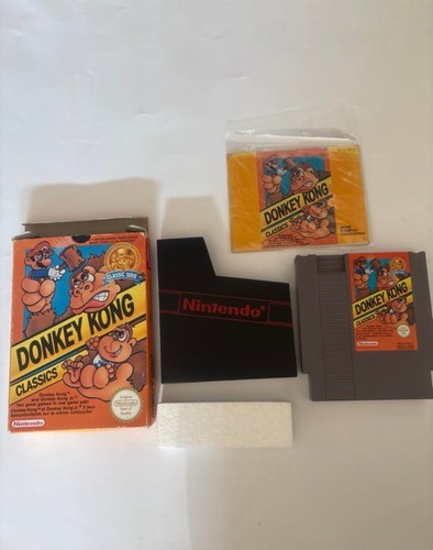 Donkey kong classics nes - donkey,
