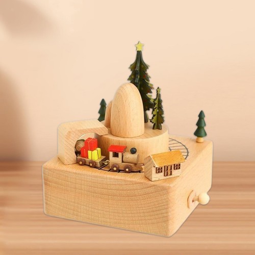 Boîte musique bois de - en,