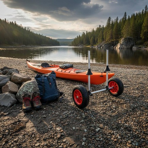 Chariot kayak pliable - chariot,