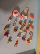 Playmobil Gros lot nourritures cuisine maison  city  Pâtisserie Fruit magasin 