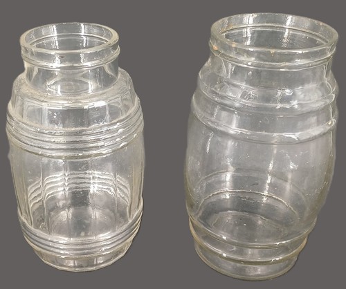 Lot deux bocaux verre - de,