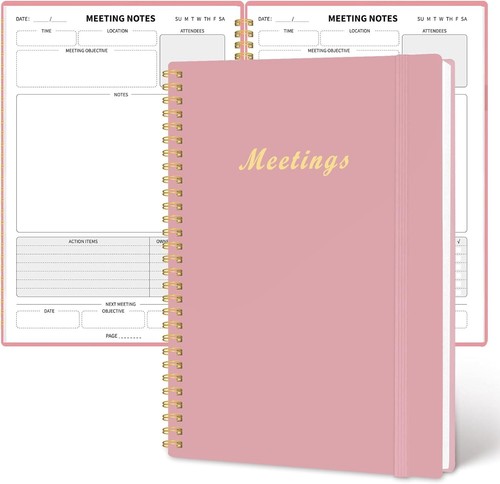 Meeting notebook for work - for,