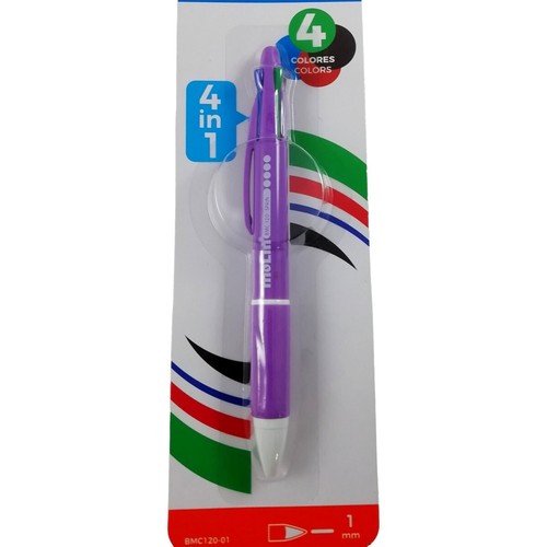 Stylo billes couleurs - couleurs, 1