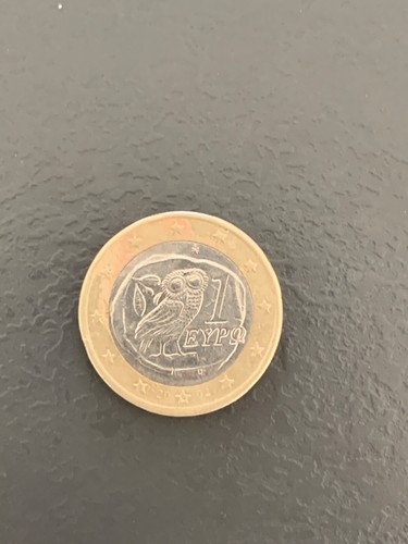 Piece rare grec - 1€,