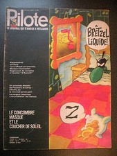 MAGAZINE PILOTE  N° 596  COMPLET  LE CONCOMBRE MASQUE ET LE COUCHER DE SOLEIL