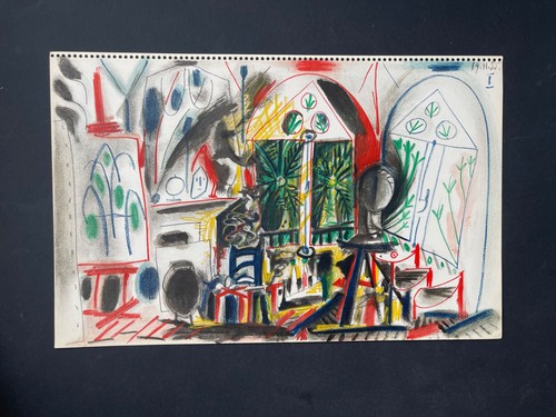 Pablo picasso lithographie - pablo,