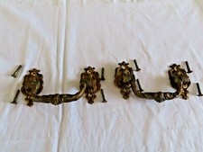 2 poignées pour piano ou malle avec la visserie