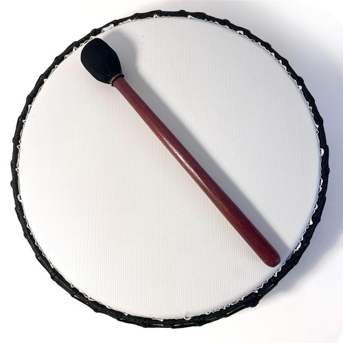 Tambour chamanique peau - tambour, en