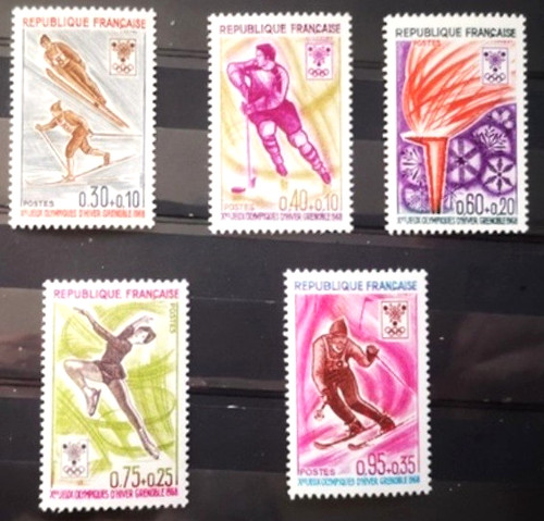 Stamp france 1968 jeux - stamp/france,