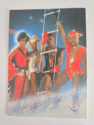 Boney carte autographe - carte,