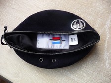 Ancien Béret Militaire Avec Insigne Armée Du Train 1996