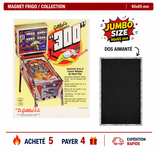 Magnet frigo 300 90x65 - 300, mm