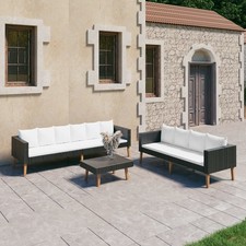 Salon de Jardin 4 pcs avec
