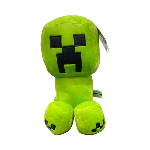 Peluche minecraft 25cm creeper - minecraft,
