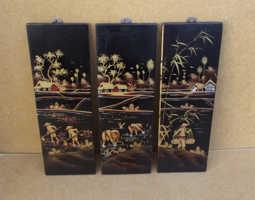 Anciens panneau mural plaque - 3,