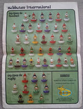 Livret Subbuteo années 70' Raymond Kopa couleur des Equipes de Football France