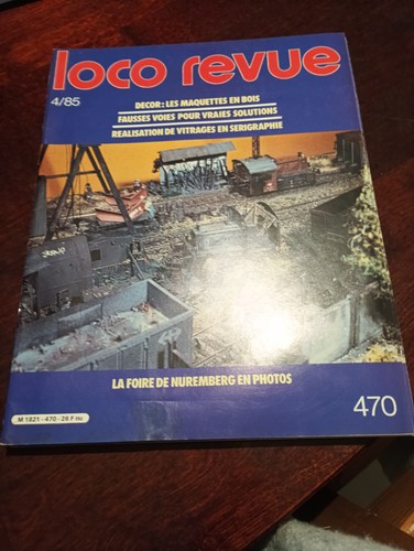 Loco revue 470 magazine - loco,