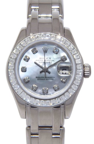 Rolex pearlmaster 18k white - rolex,