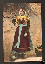 BETHMALE (09) Mlle NOUGNE avec POTERIE & Sabots pointus