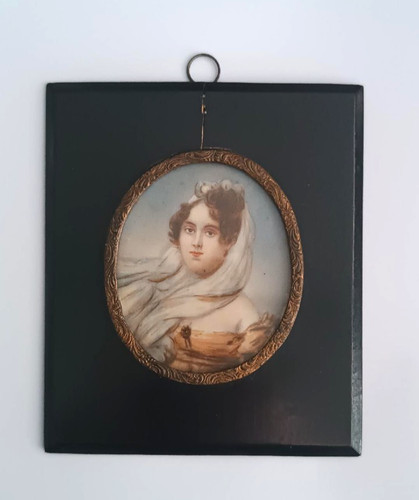 Tableau ancien miniature - tableau, ancien,