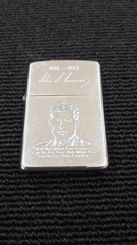 Briquet huile zippo kennedy - à,