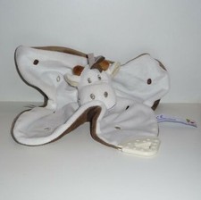 Doudou Vache Aubert - Marron