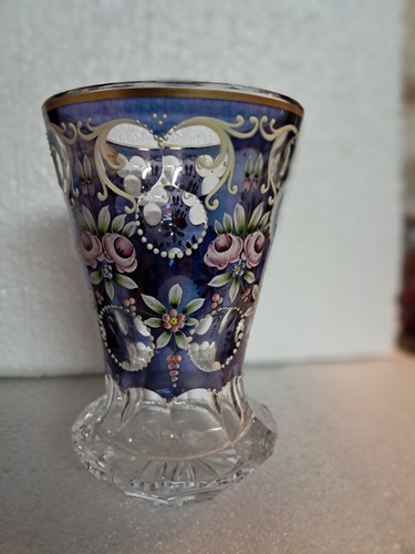Vase cristal bohème - vase,