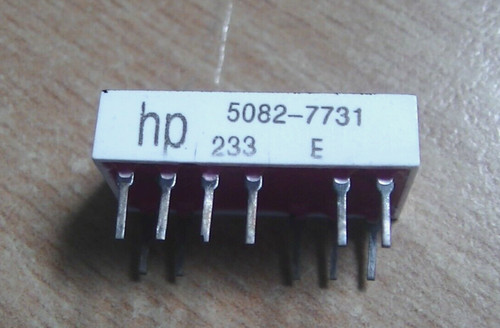 5082 7731 afficheur led - hp,