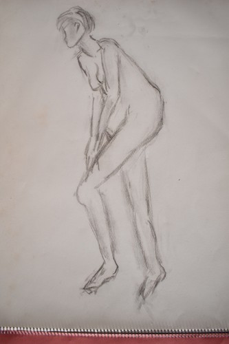 Carnet dessins femme nue - de,