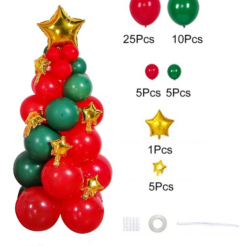 Guirlande ballons noël - ballons,