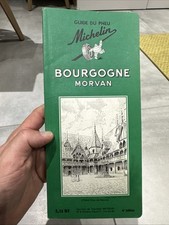 MICHELIN Guide de Tourisme Bourgogne Morvan 6e édition 1961