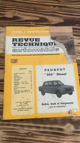 Rta peugeot 304 - peugeot,