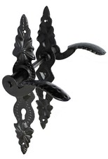 Poignée De Porte 72 Poignée De Porte Poignée En Fer Forgé Noir