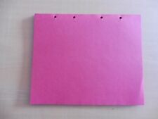 29 INTERCALAIRES ROUGE POUR CLASSEUR - ACHAT DU LOT -  ETAT TRES BON  A VOIR