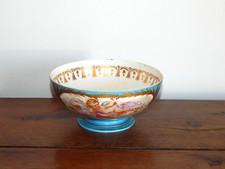 SUPERBE ANCIEN Grand BOL  PORCELAINE de Sèvres époque Louis Philippe Signé 1848