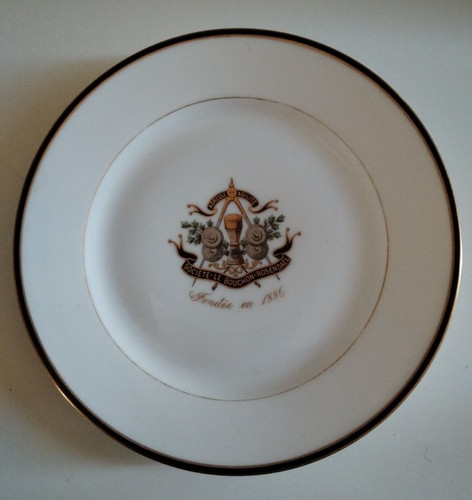 Ancienne assiette publicitaire - assiette,