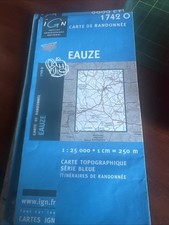 Carte IGN randonnée Eauze