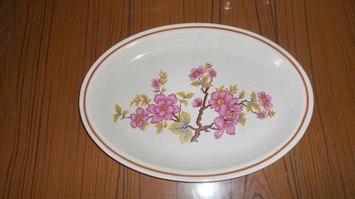 Ancien plat ovale - ovale, porcelaine
